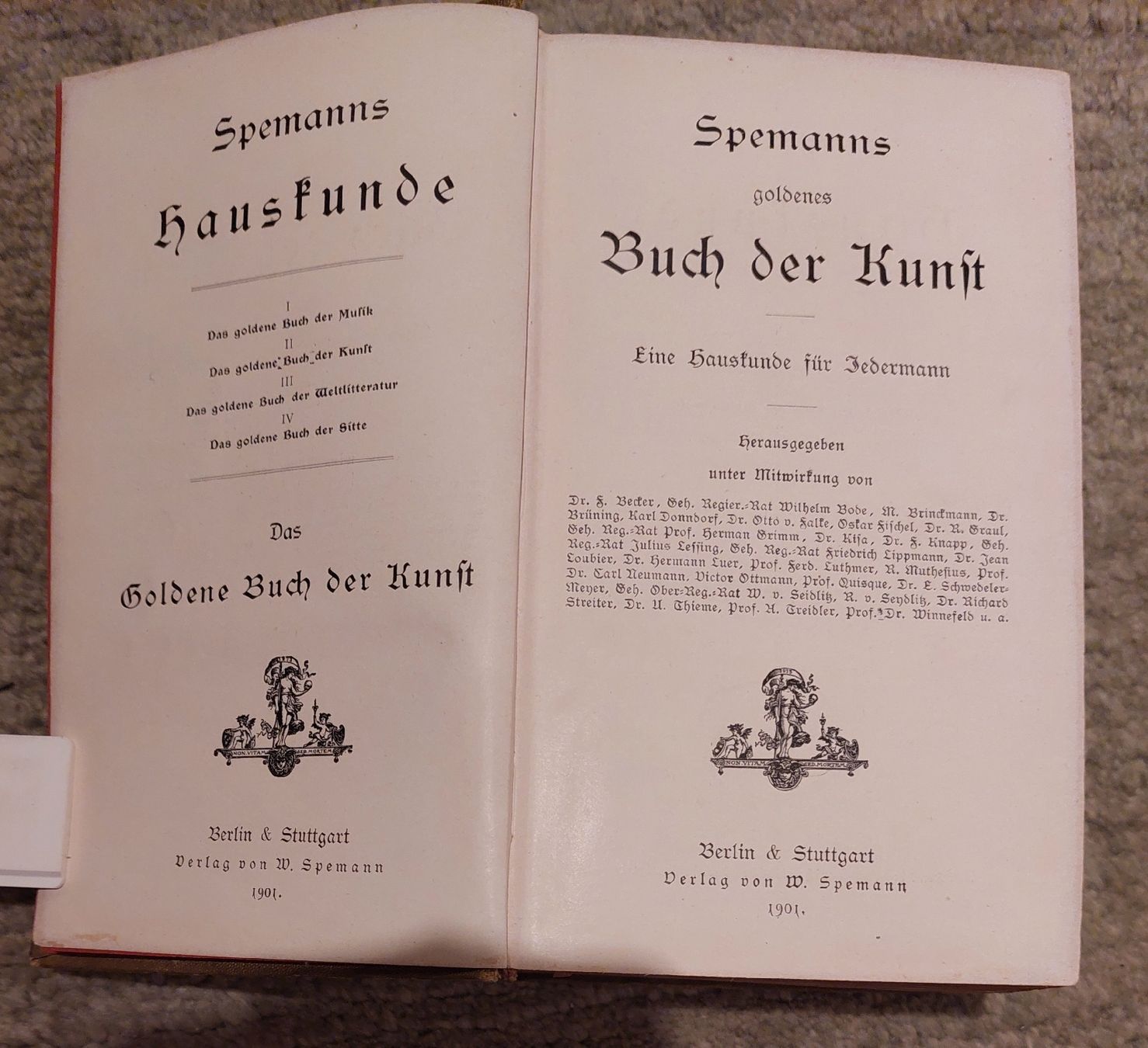 Libri: Das goldene Buch der Kunst, antik – Usato da Zürich venduto da Cortin 3