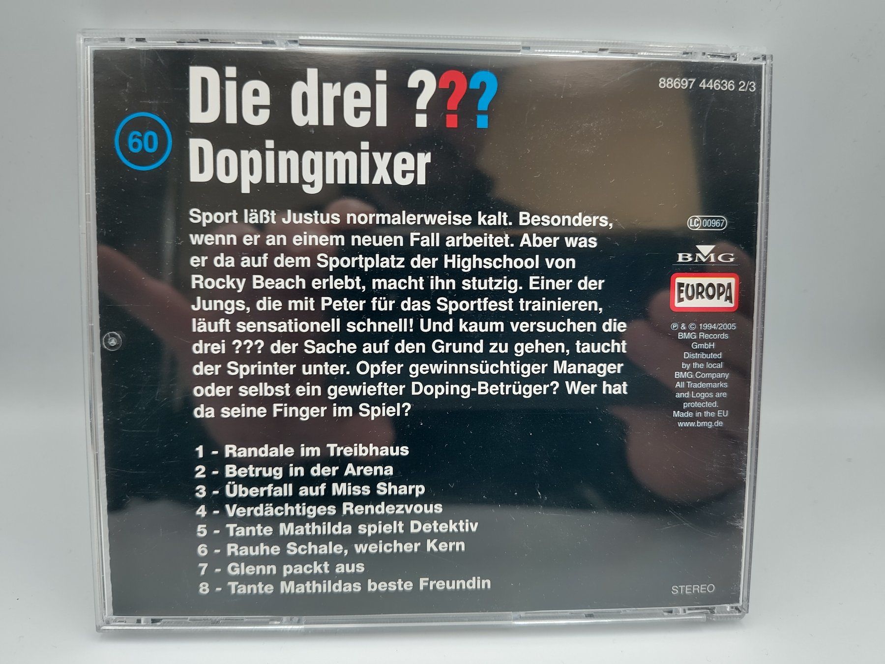 Audiolibri: Die drei Fragezeichen Folge 60 "Dopingmixer" – Usato da Kloten venduto da SuperRetroPixels 3