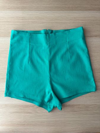 Short taille haute - Calzedonia Cobey - Turquoise