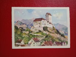 AK Kunst Color Schloss Sargans