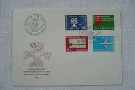 1960 FDC Werbemarken SBK 351 - 354
