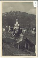 Tesserete Chiesa e i Denti della Vecchia