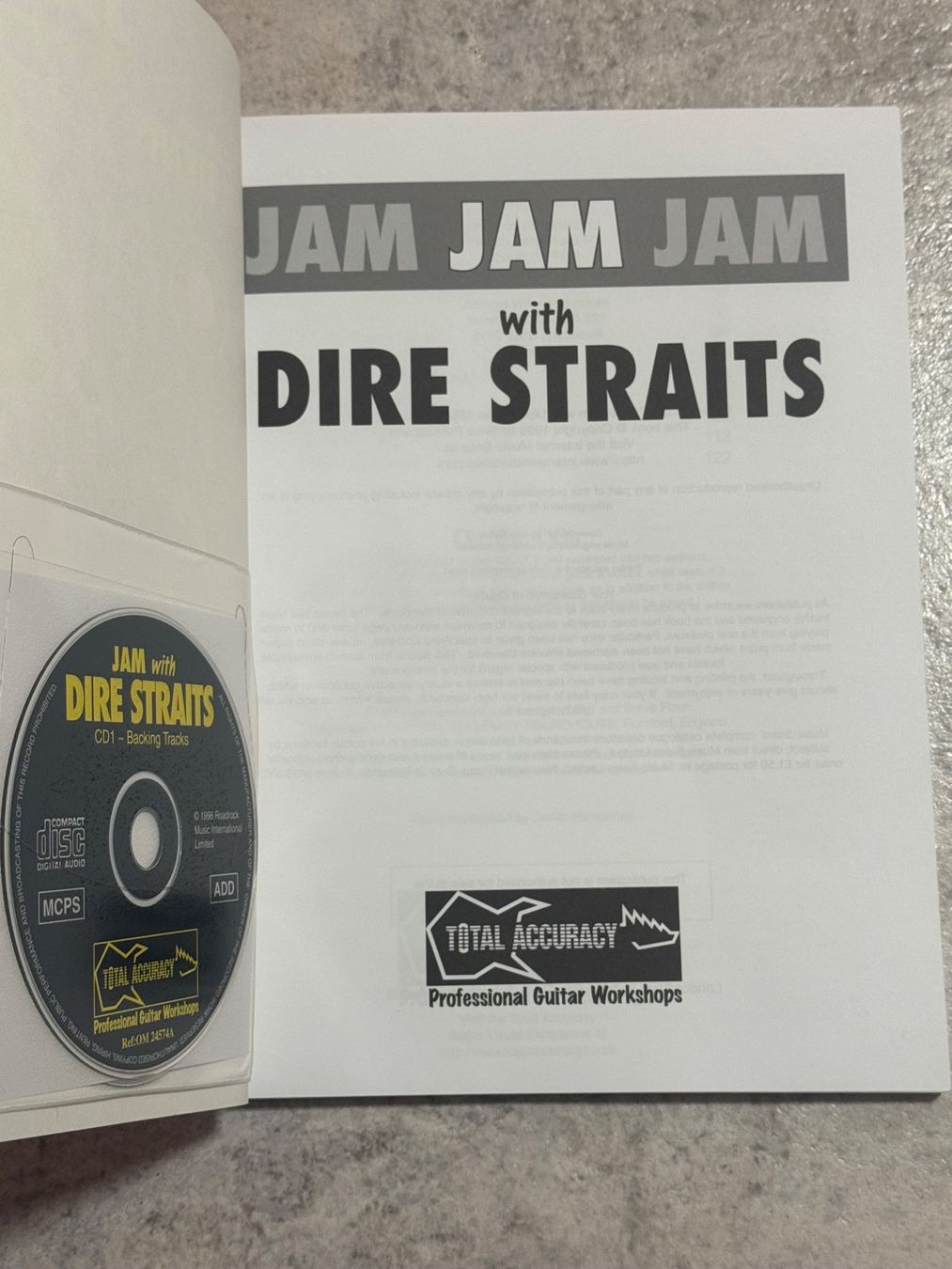 Libri: Jam with Dire Staits - Wise Publications – Usato da Kaiseraugst venduto da Drasa 2