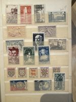 Album de timbres France et Monaco collection variée