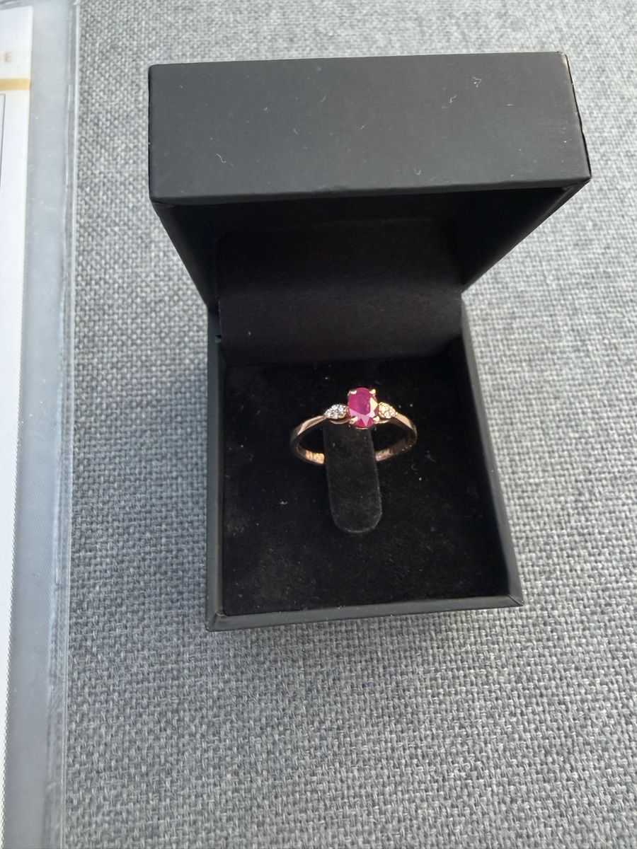 Anelli: Diamond Rosé Goldring ungetragen – Nuovo e nell'imballaggio originale da Basel venduto da cor_5y8l 1
