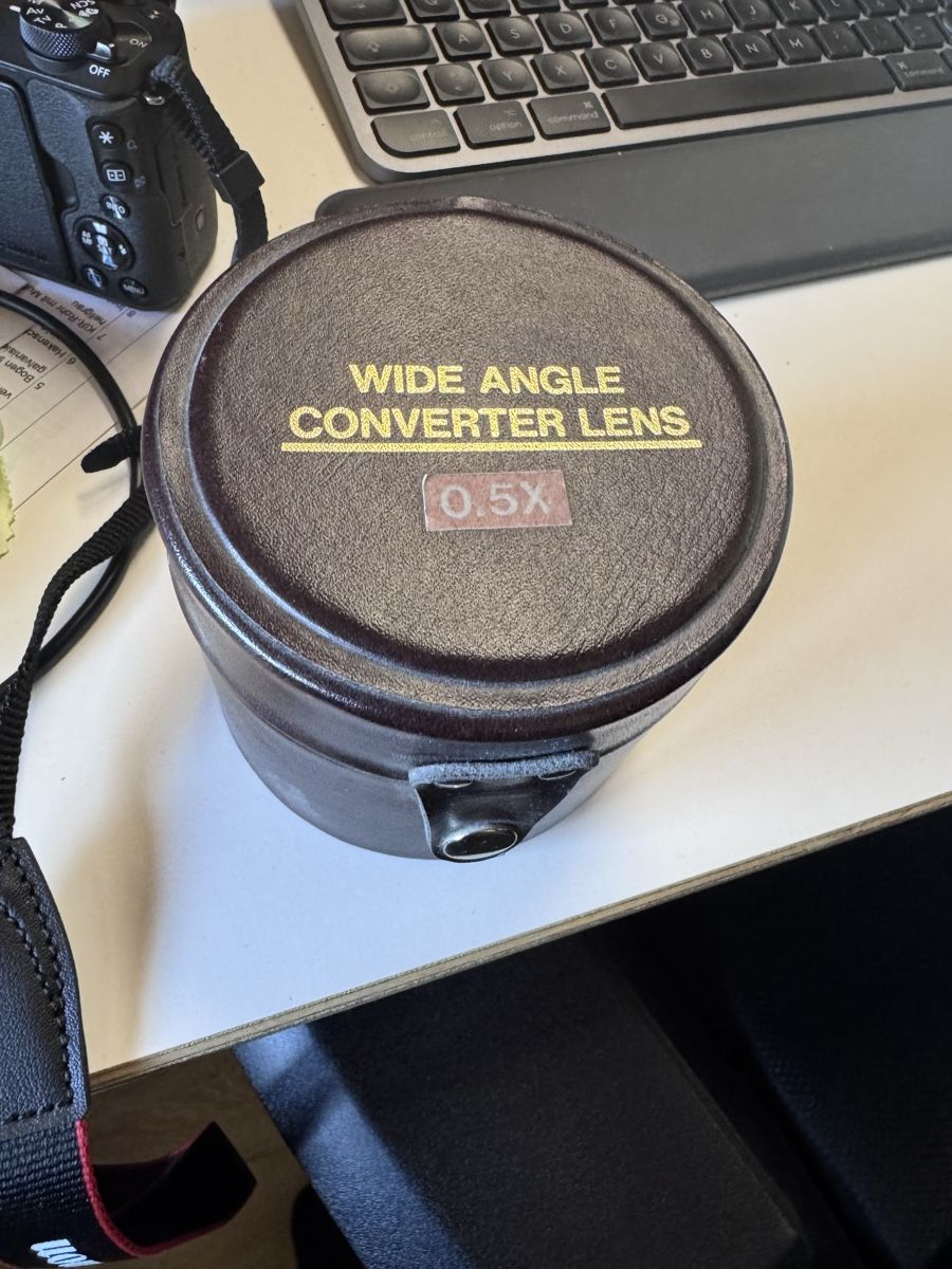 Obiettivi: 0.5x Weitwinkel Konverter 52mm inkl. 46mm Adapter – Usato da Kallern venduto da Microair 2