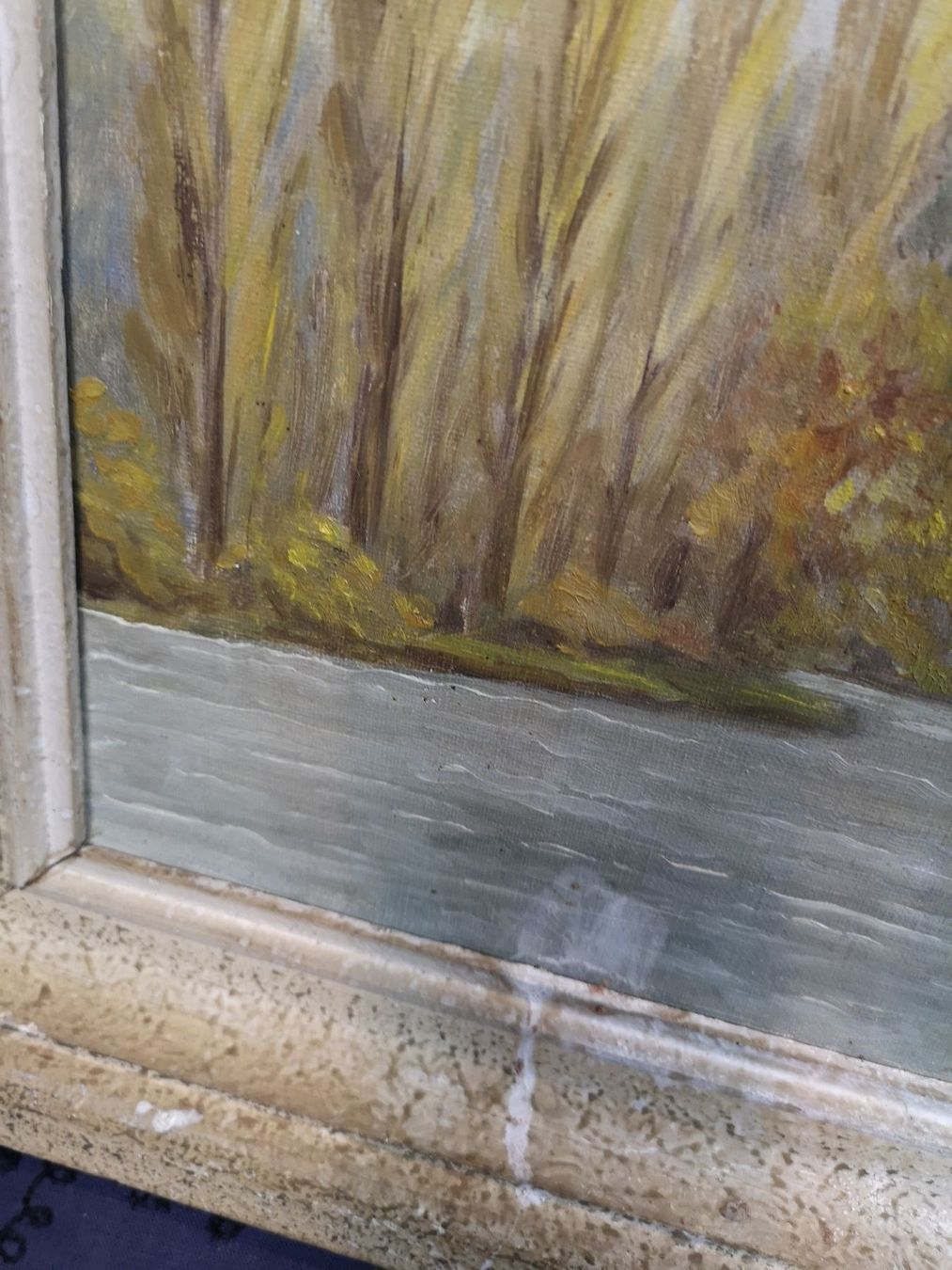 Tableaux: Huile sur toile signée – D'occasion à Genève par Qanil77 3