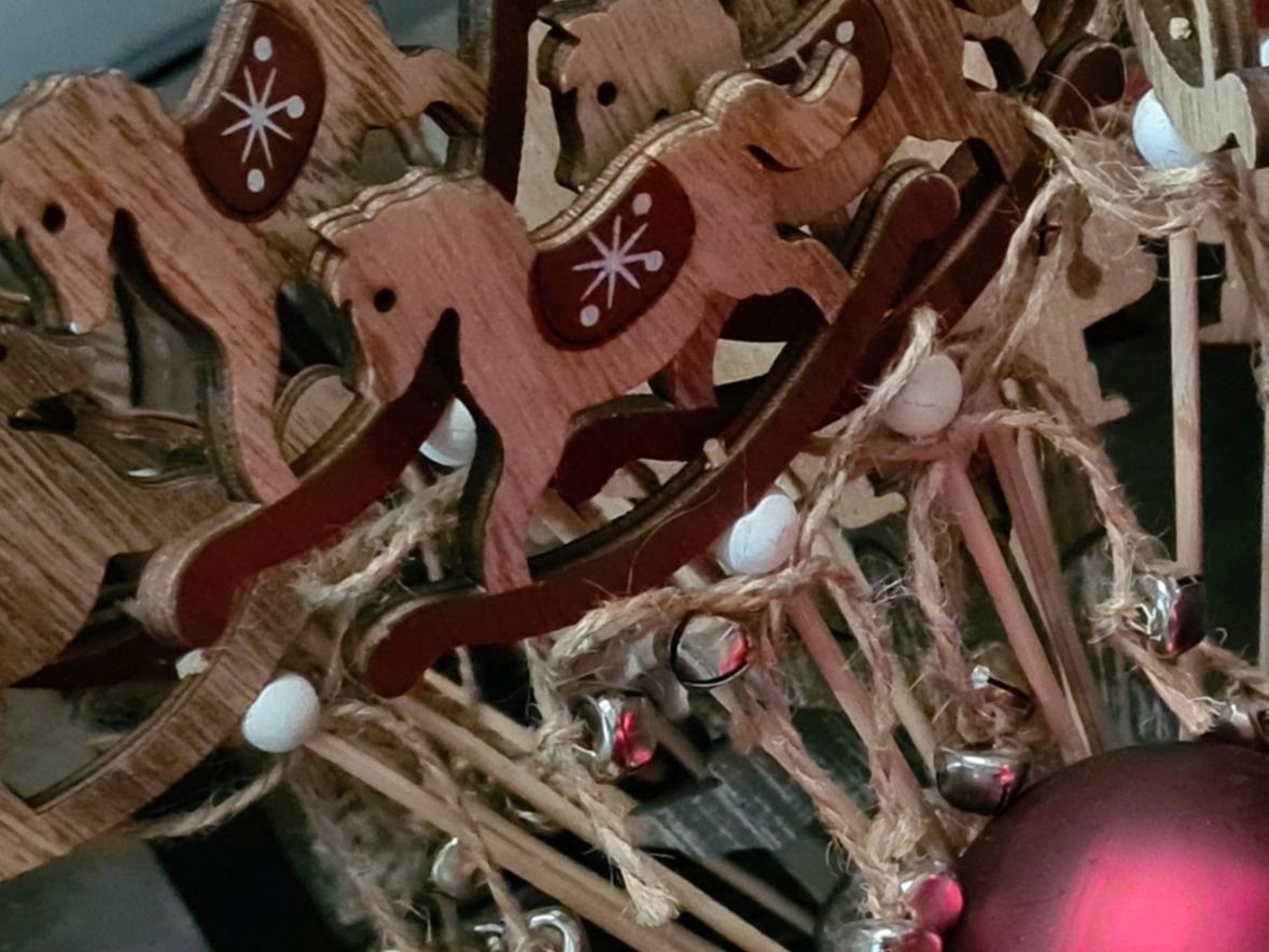 Tutte le decorazioni: 1 Weihnachtsdeko Holzstecker&Glöckchen – Nuovo (secondo la descrizione) da Amriswil venduto da kleindeko 2