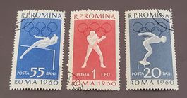 Rumänien 1960 motiv Sport briefmarken