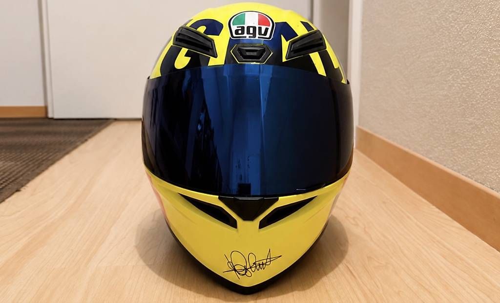 Caschi & visiere: Helm AGV Rossi Mugello Gr. 58 – Usato da Luzern venduto da sergio_v97