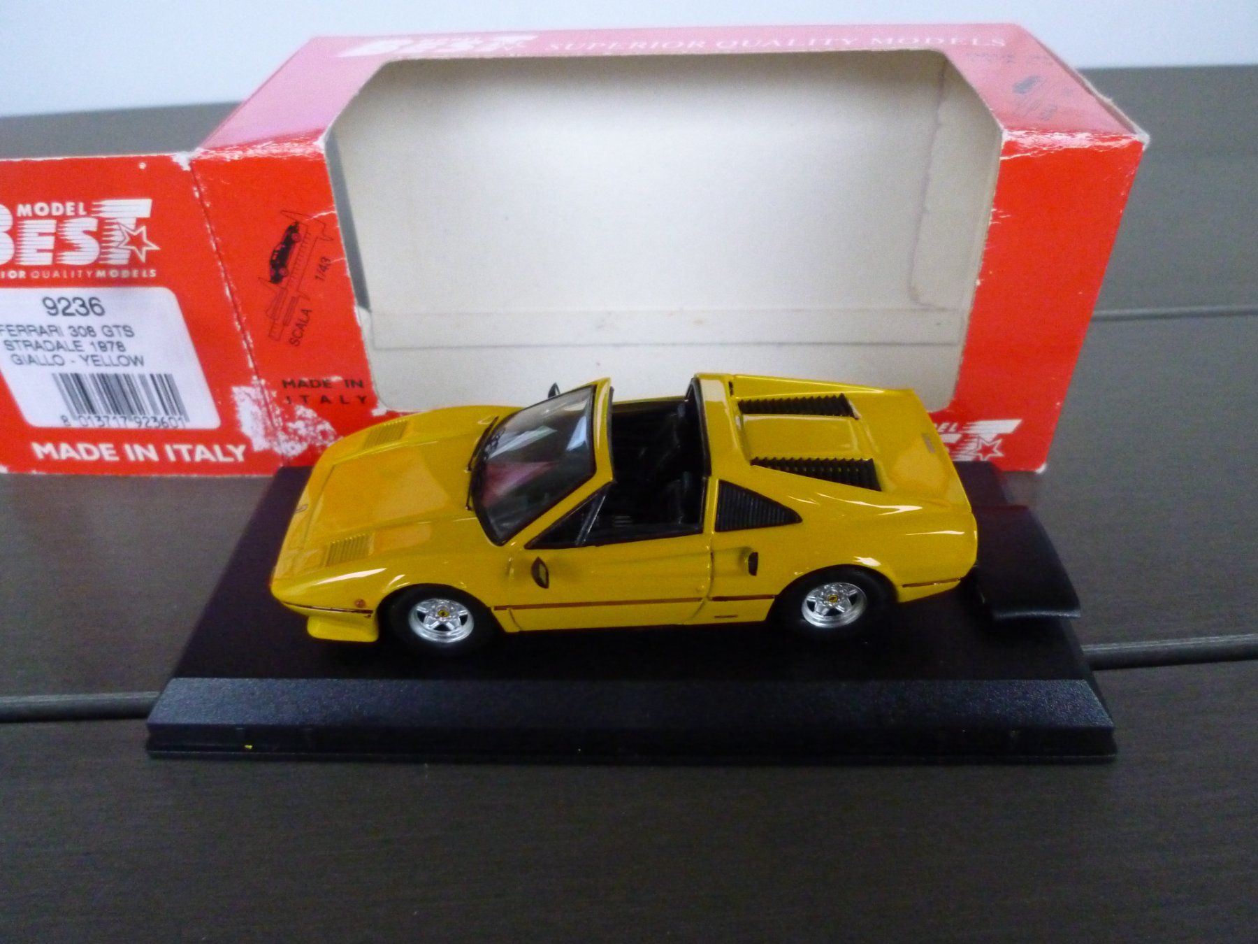 Ferrari Modellini d'auto: Ferrari 308 GTS (Stradale 1978) – Nuovo e nell'imballaggio originale da Flawil venduto da Imperiosud 1