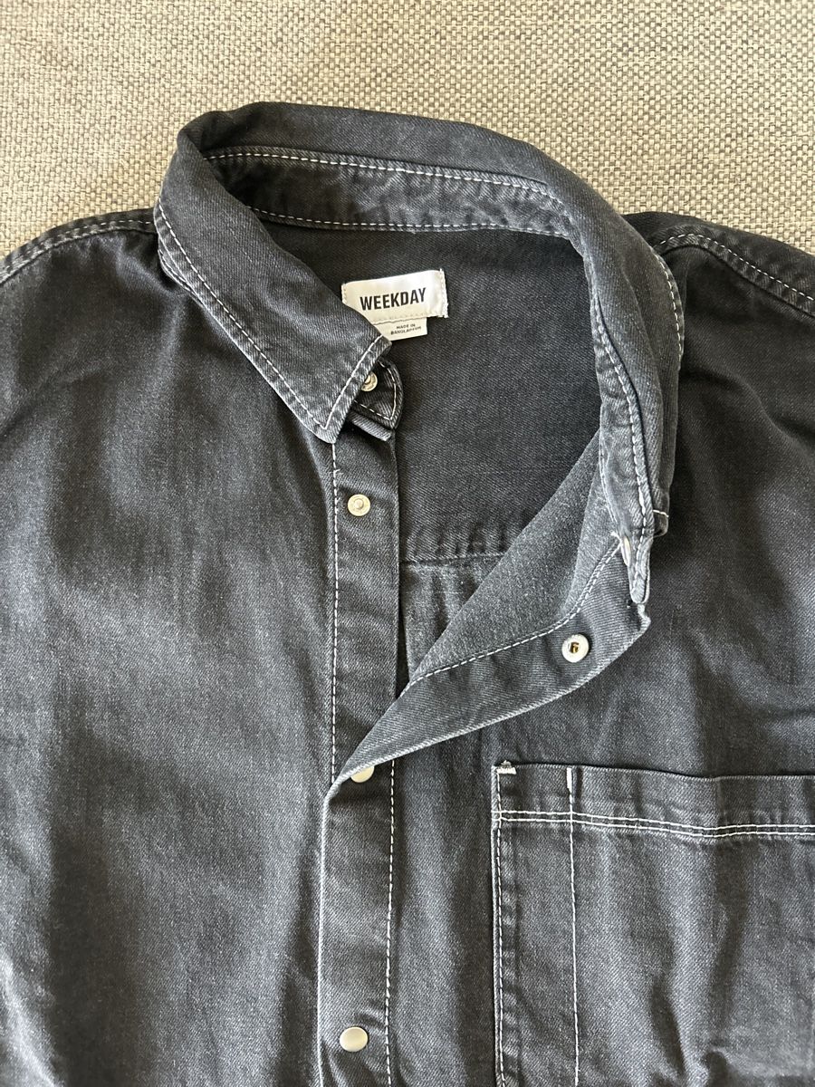 Weekday Camicie: Weekday Hemd, Grösse L, Oversized – Usato da Niederuzwil venduto da stoeljucki 1