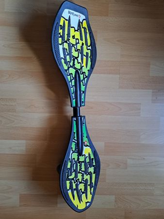 Waveboard Street Surfing grün/schwarz gebraucht