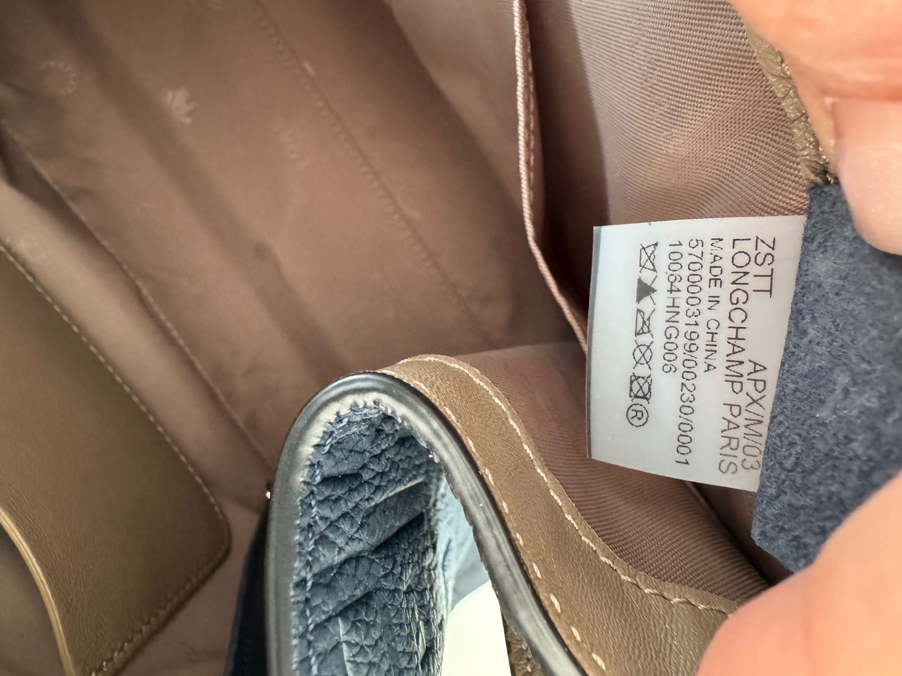 Longchamp Taschen: LONGCHAMP Bag "La Voyageuse" Blue Vachette Leder NEU – Neu (gemäss Beschreibung) aus Zuerich von Moochie 2
