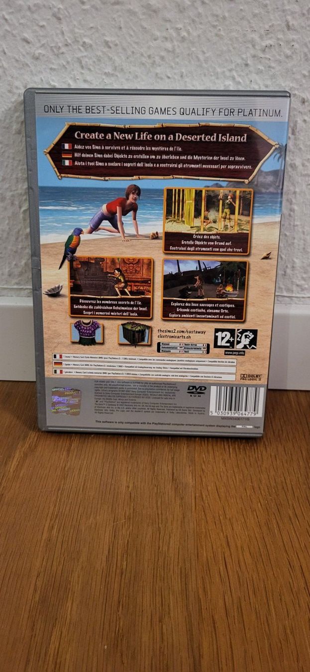 Sony Spiele: PS 2 - The Sims 2 Castaway – Gebraucht aus Münsingen von DigitaleSpielecke 1