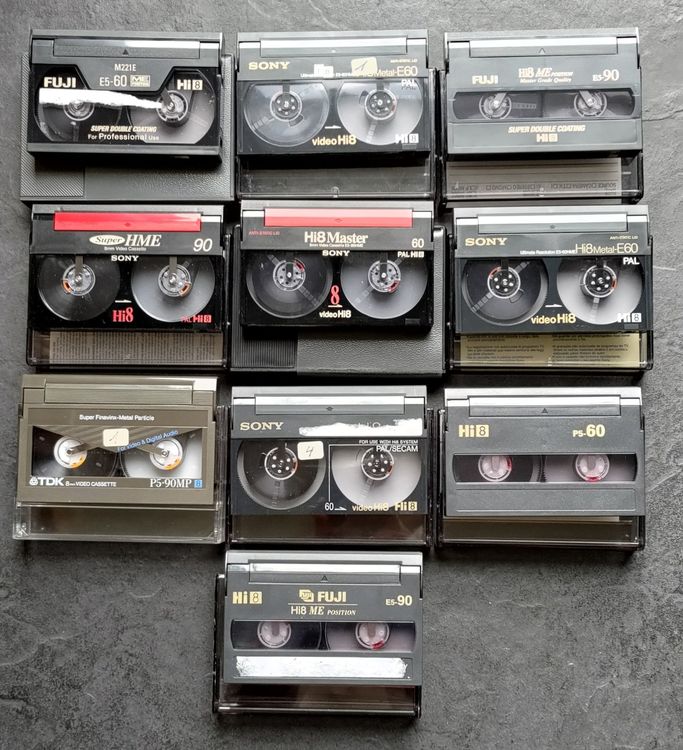 HI8 Camcorder Kassetten 10Stk. Kaufen auf Ricardo