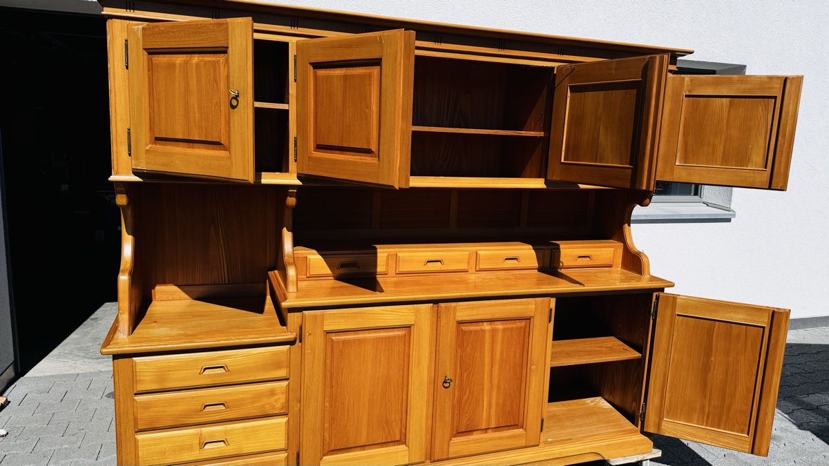 Buffets: Wohnwand/ Büffet aus Kirschbaum – D'occasion à Rain par woo.d.s 3