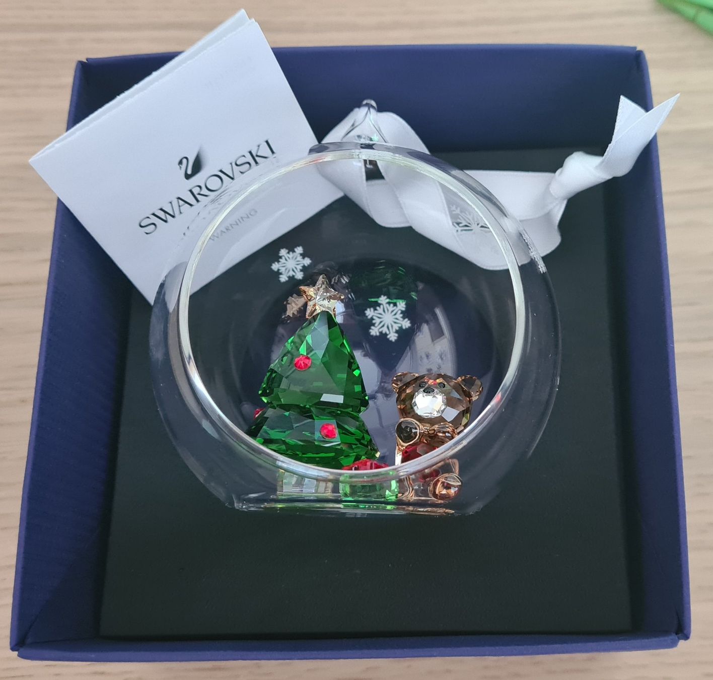 Swarovski Tutte le decorazioni: Swarovski Weihnachtskugel 5533942 Joyful Ornaments – Nuovo e nell'imballaggio originale da Zürich venduto da Agios 3