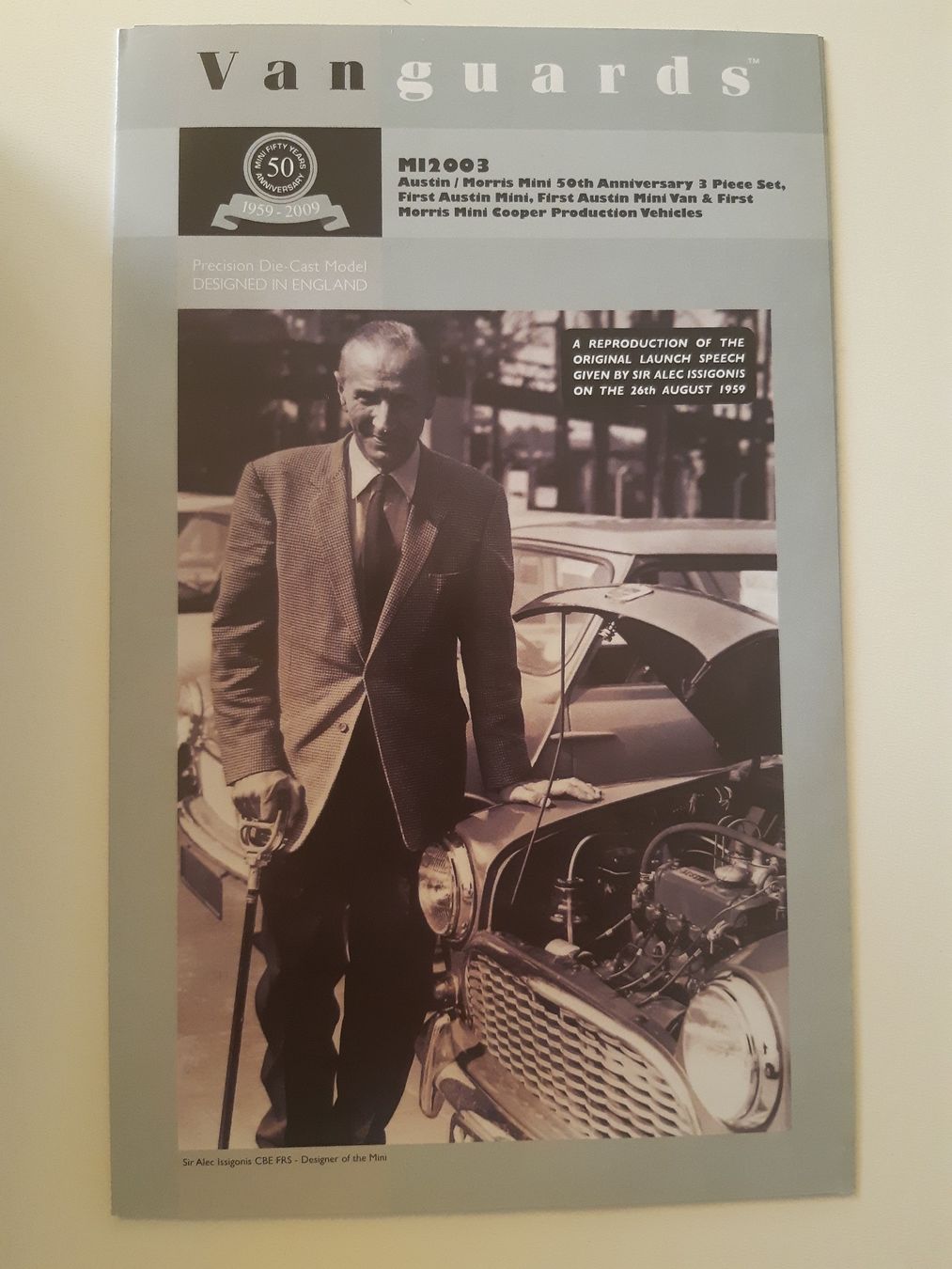 Corgi Toys Modellautos: Austin Mini 50th Anniversary 3er Set Vanguards 1:43 – Neu (gemäss Beschreibung) aus Schenkon von magier54