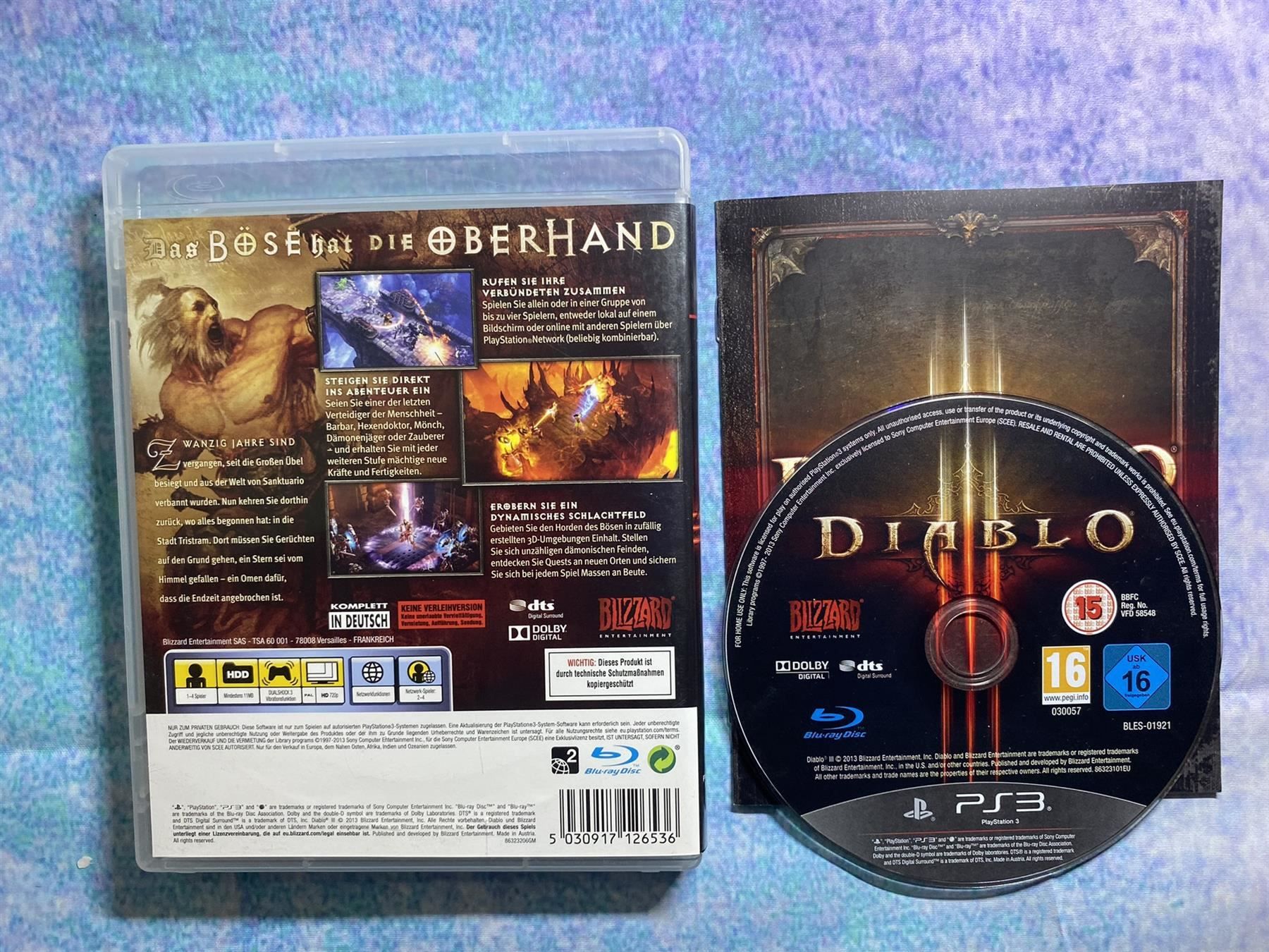 Spiele: PS3: Diablo 3 – Gebraucht aus Märstetten von AlienNova 1