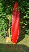 Luftmatratze rot /gelb 1 als neu