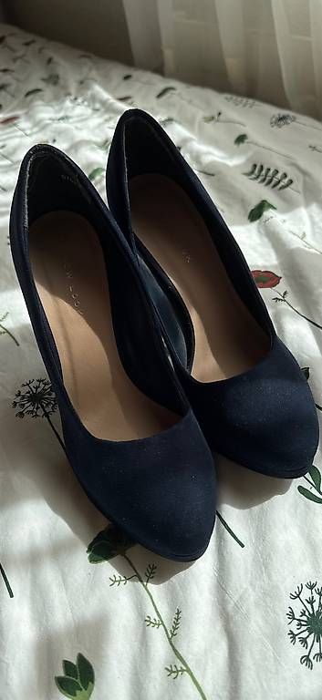 New Look Scarpe da donna: High Heels Gr. 38  Neu & Dunkelblau – Nuovo (secondo la descrizione) da Turgi venduto da janjjne 1