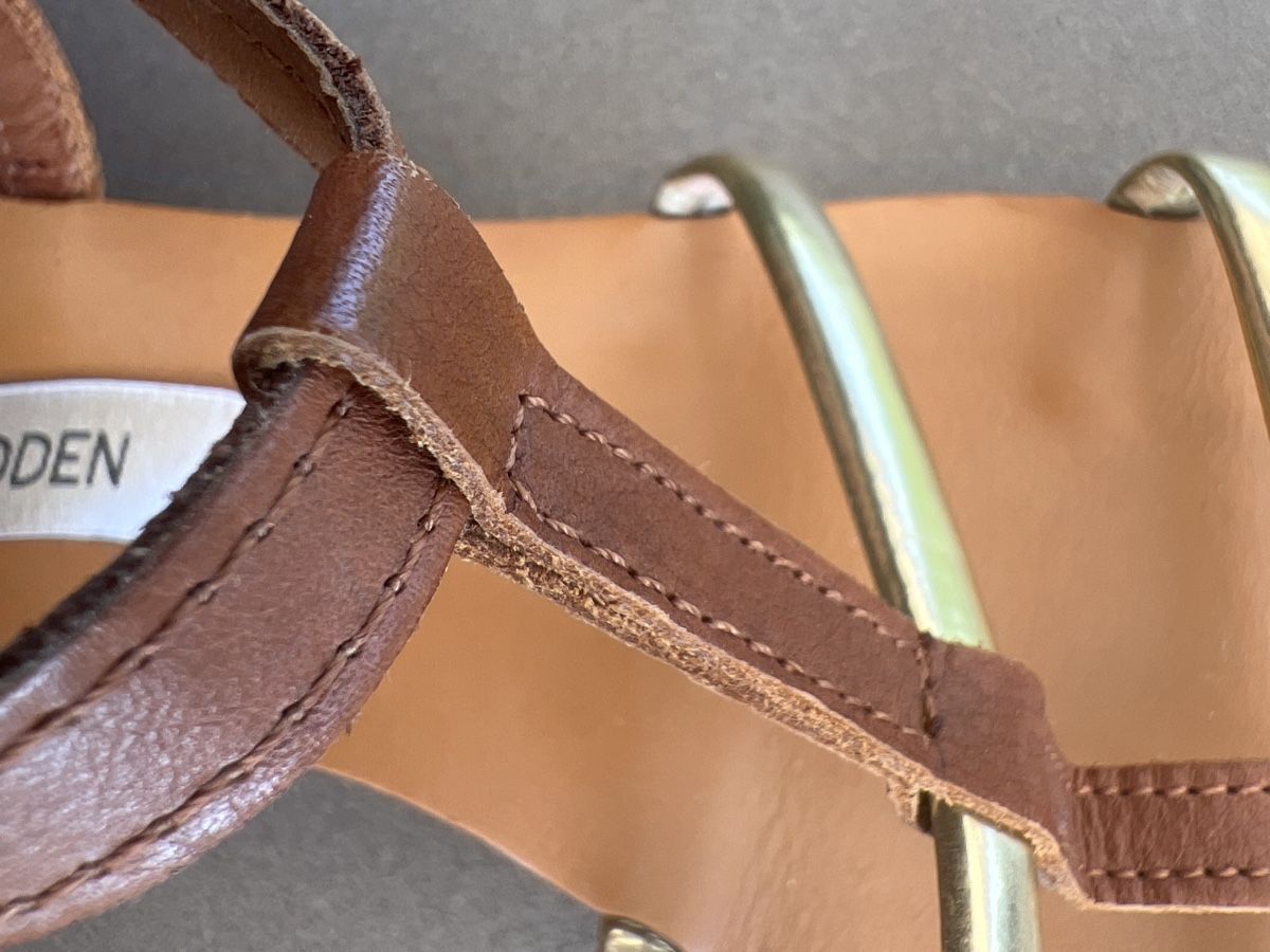 Steve Madden Scarpe da donna: Leder Sandalen Gr. 38 – Usato da HORGEN venduto da vladibarca10 7