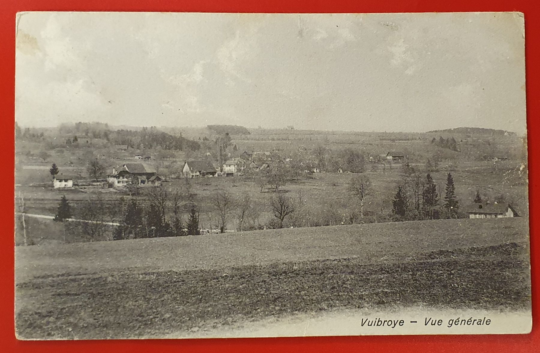 Cartoline postali: Vuibroye 1909 -  Vue générale – Usato da Kreuzlingen venduto da Rschweiz1