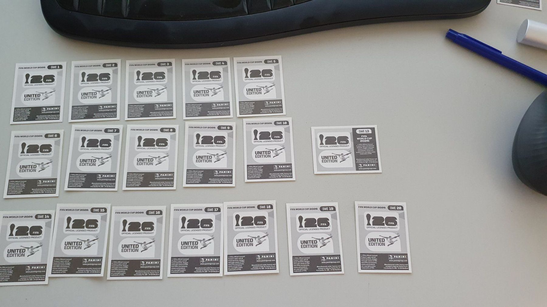 Panini Sammelbilder & Trading cards: Panini Sticker WM 2026 - SWE – Neu (gemäss Beschreibung) aus Beromünster von boeggy 1