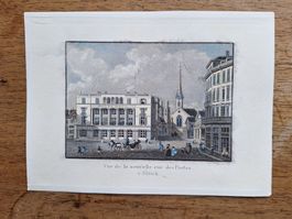 ZURICH. NOUVELLE RUE DES POSTES