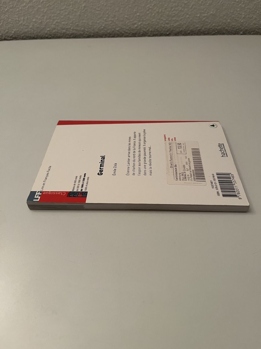Bücher: 🔥AB 1.- FR. —  Französisches Buch Germinal, Emile Zola, – Gebraucht aus Zürich von Richard_En_Passant 3