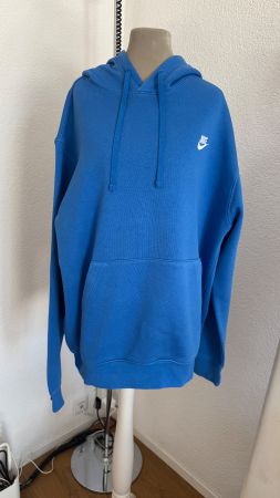 NIKE Herren Kapuzenpullover in Blau Gr. L