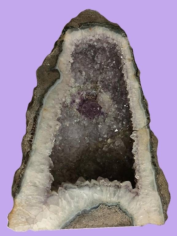 Pietre preziose: Amethyst, Höhe 30cm – Usato da Rheineck venduto da han_c85z 1