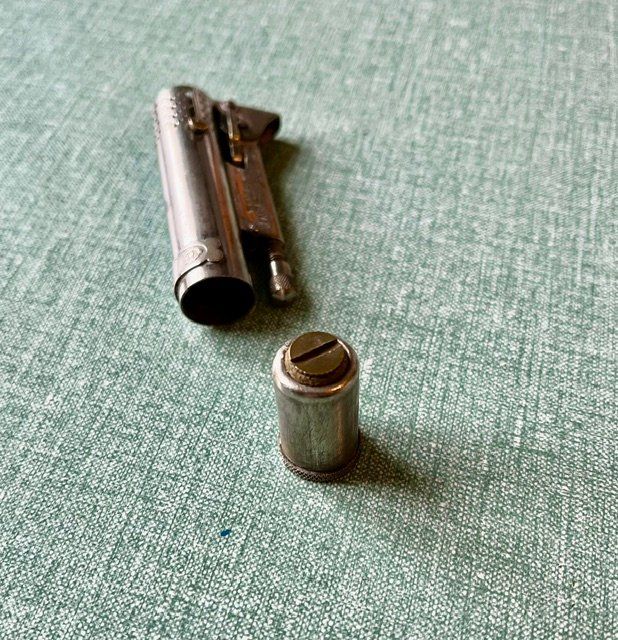 Accendini: Antikes Benzinfeuerzeug ca. 1925 – Usato da Winterthur venduto da blaubaer11 6