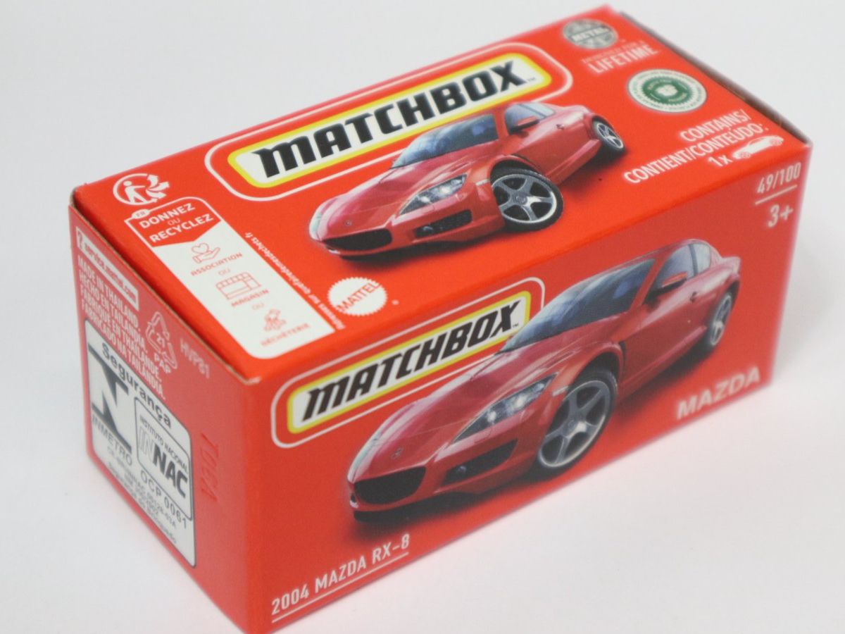 Matchbox Modellini d'auto: Matchbox 2004 Mazda RX-8 – Nuovo e nell'imballaggio originale da Eschenbach SG venduto da Astalavista 1
