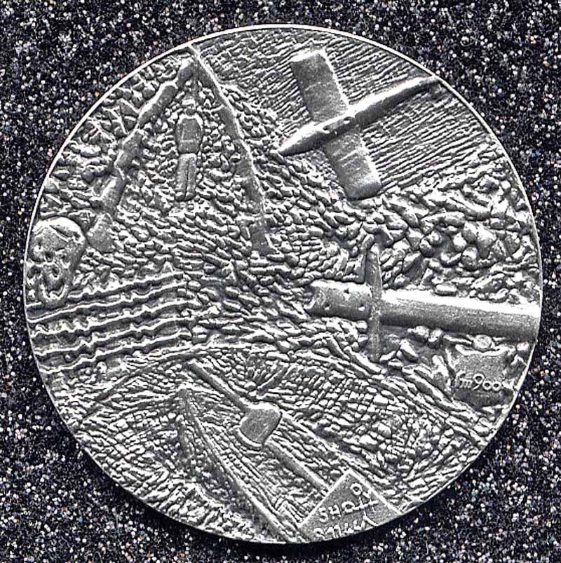 Medaillen: Friedens-Gedenkmedaille Silber "1970" – Gebraucht aus Zug von BAMBI51 1