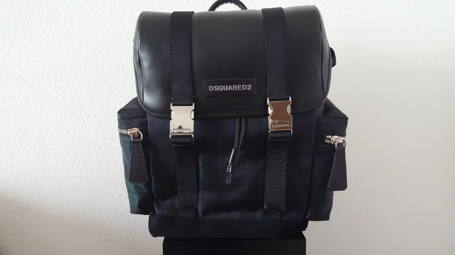 Dsquared2 Borse: Dsquared2 - Rucksack / Backpack aus Leder und Nylon (NEU!) – Nuovo e nell'imballaggio originale da Zug venduto da Skyblue 1