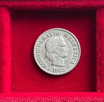 Schweiz 5 Rappen 1903 B