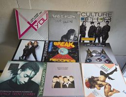 9x Schallplatten Konvolut 80er & 90