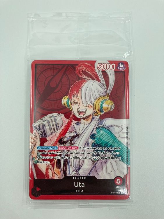 ONE PIECE CARD GAME TCG FILM RED UTA PROMO DECK SEALED Kaufen auf Ricardo