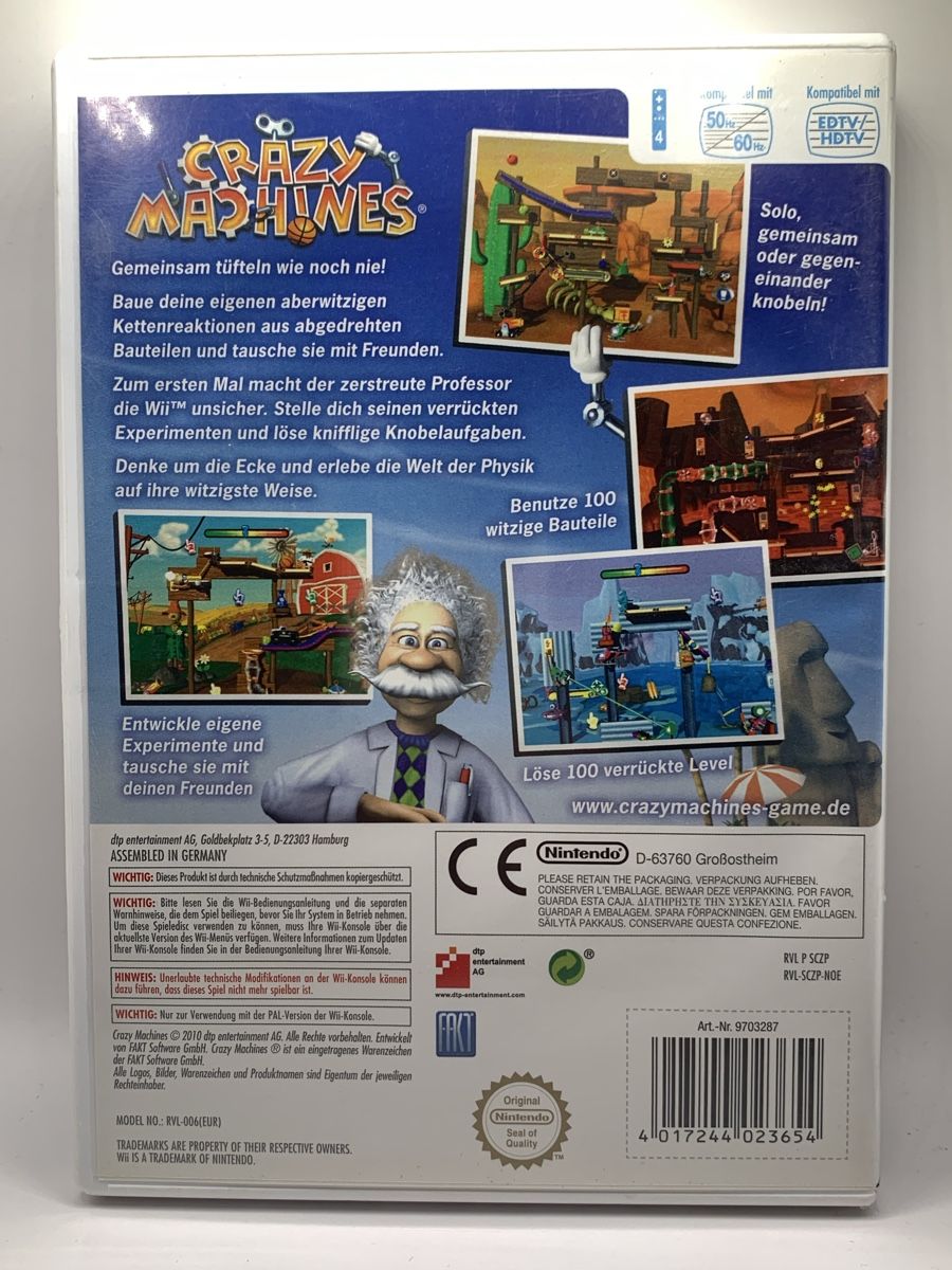 Nintendo Jeux: Wii - Crazy Machines – D'occasion à Ostermundigen par RG-Collector 1