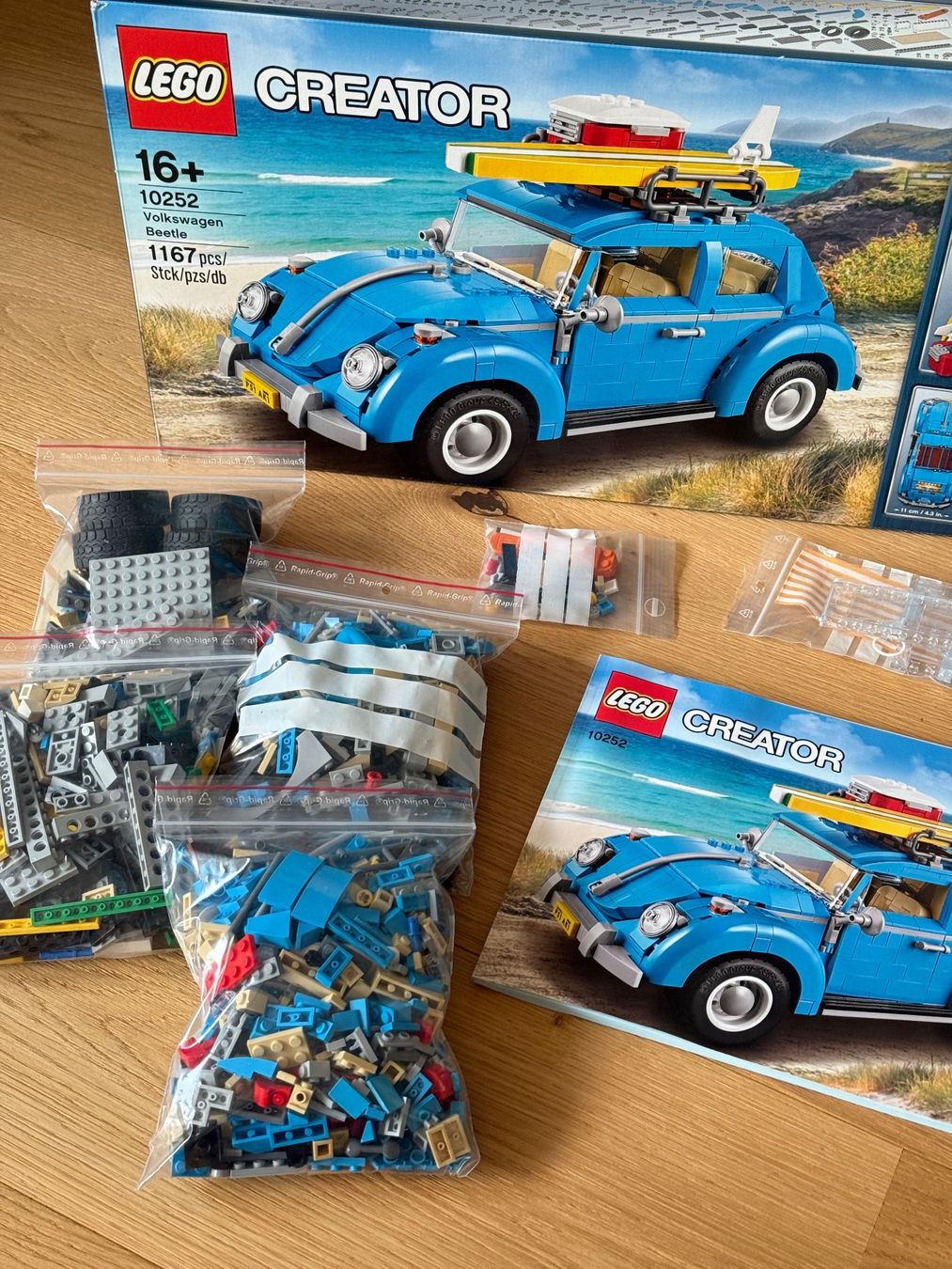 Lego Giocattoli: Lego 10252 VW Beetle Käfer ab 1.- – Usato da Jegenstorf venduto da 7H3_B16_F15CH