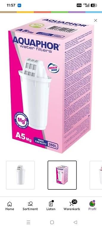 Sanitär: Aquaphor Wasserfilter mit 6 Filtern  – Gebraucht aus Bern von marcrich 1