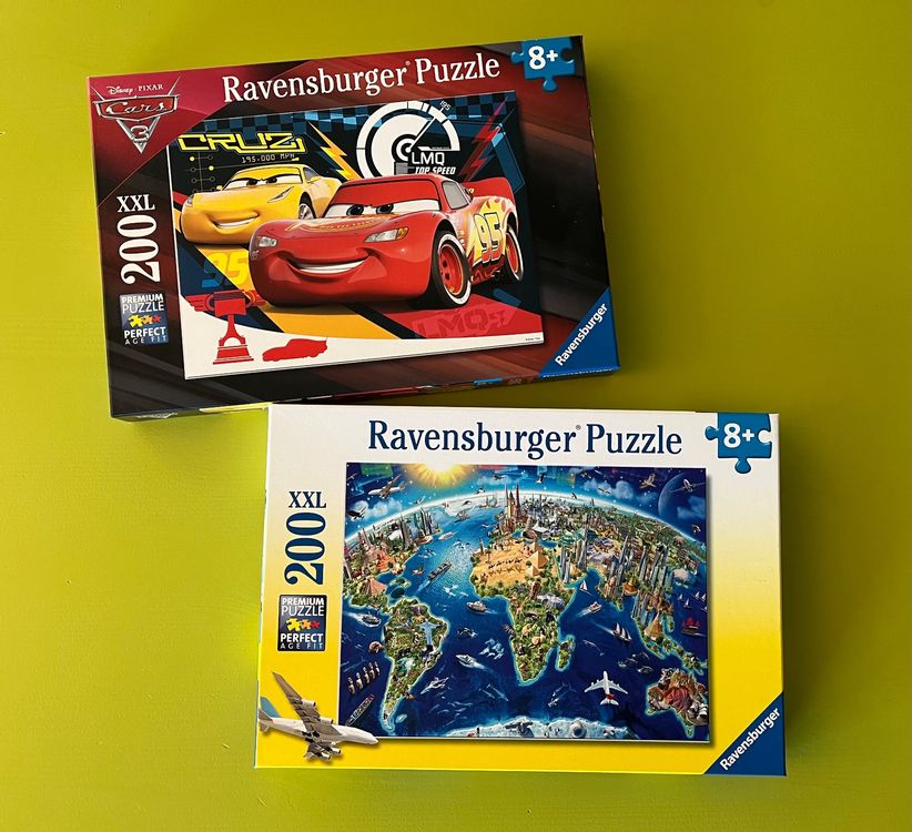 2 Ravensburger Puzzle, 200 Teile, XXL 8+ Jahre (Gebraucht) in Worben ...