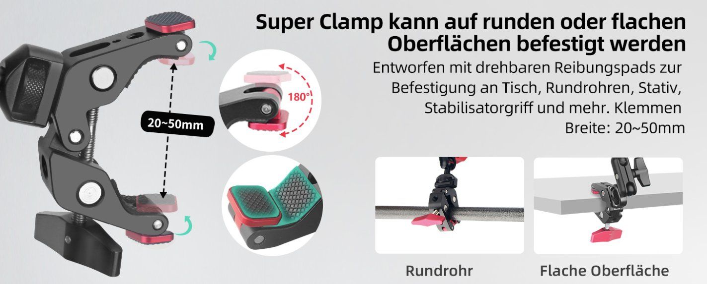 Supporti a parete: 22'' Magic Arm mit Super Clamp XLarge – Nuovo e nell'imballaggio originale da Geneve venduto da Titi2008 4