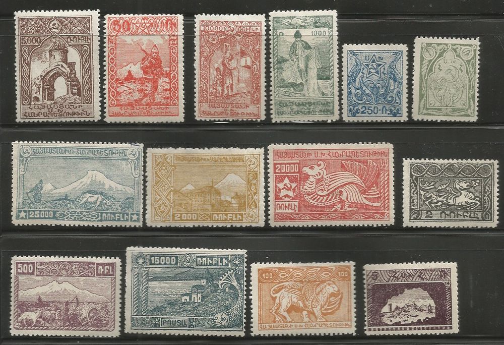 Timbres Russie 2011 – Série Arménie 1722-1723, Neuf Avec Gomme Originale MNH