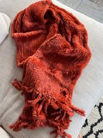 Longue écharpe en lapin