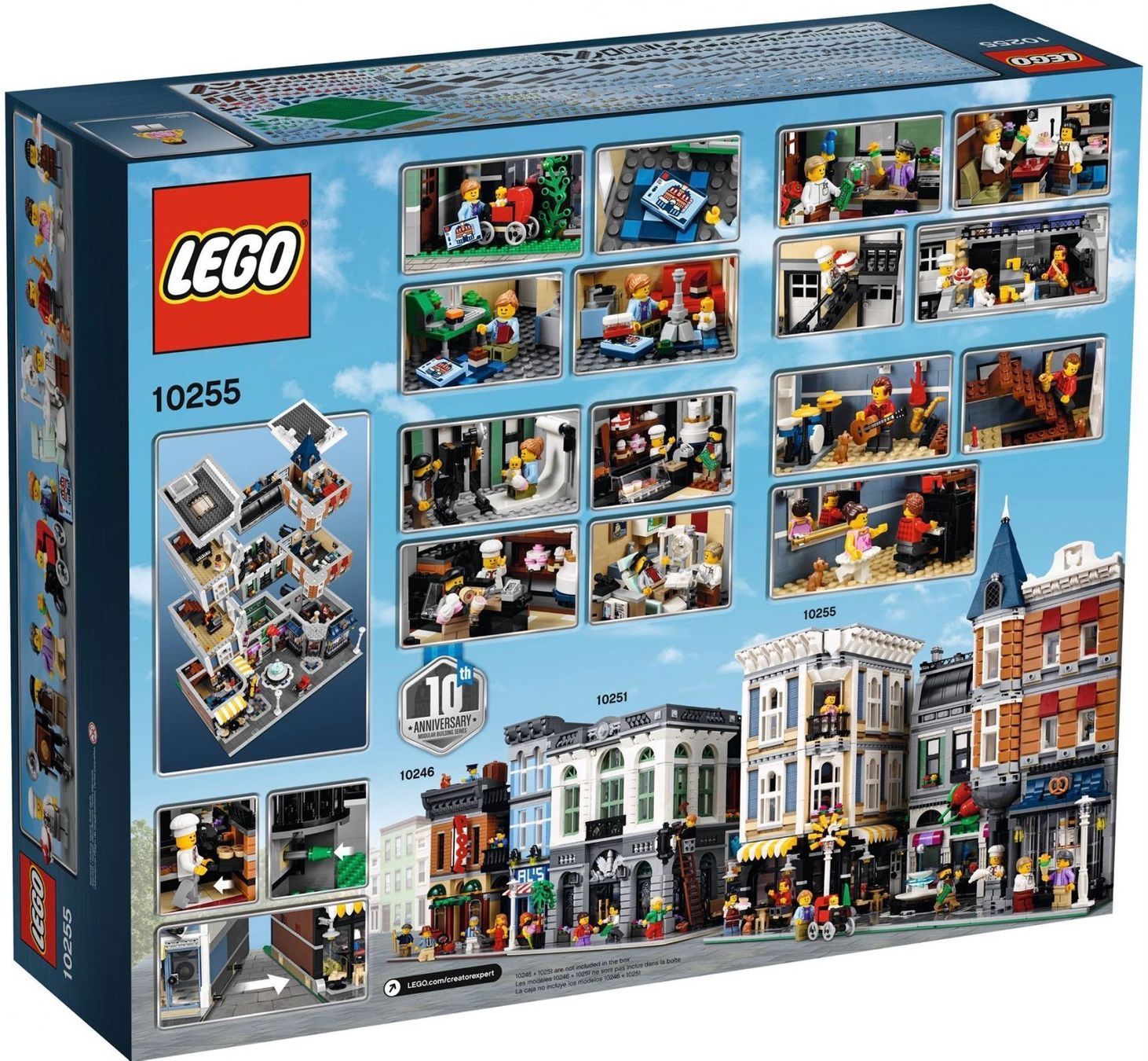 Lego Kit di costruzioni: 💥LEGO Creator Expert 10255 Stadtleben NEU – Nuovo e nell'imballaggio originale da Galgenen venduto da Krdshop 1