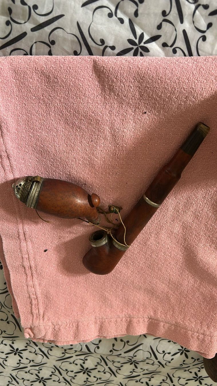 Pipes & Accessoires: Vecchia pipa in legno e metallo Bruyère – D'occasion à Melano par H-Sara 4