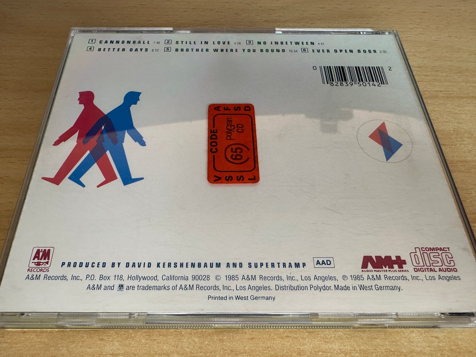 CDs: Supertramp – Brother Where You Bound – Gebraucht aus Rikon im Tösstal von Alpenmutz 1